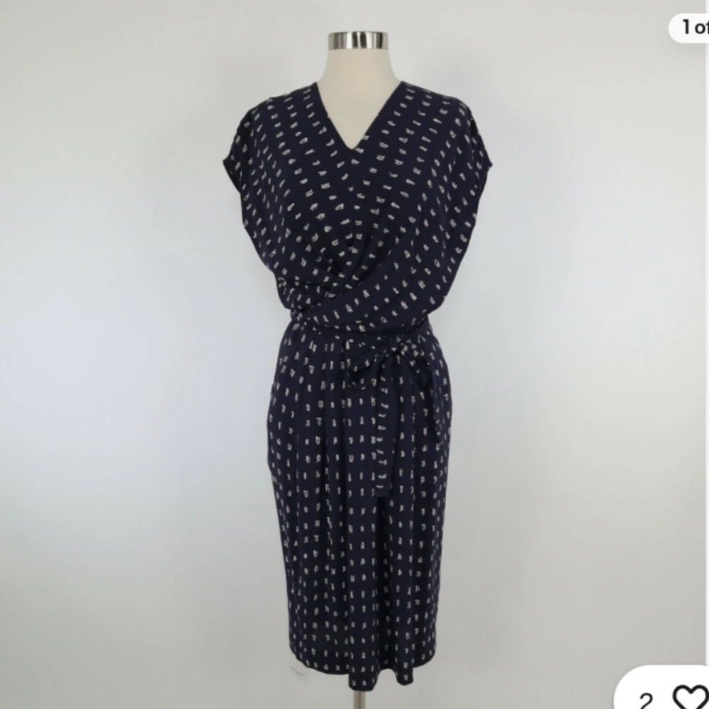 MM Lafleur Black and White Printed Maxi Dress